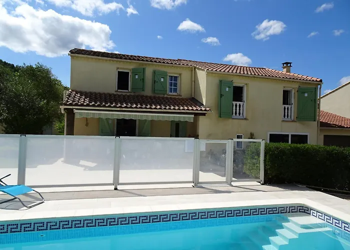 빌라 In With Pool & Garden La Tour-sur-Orb